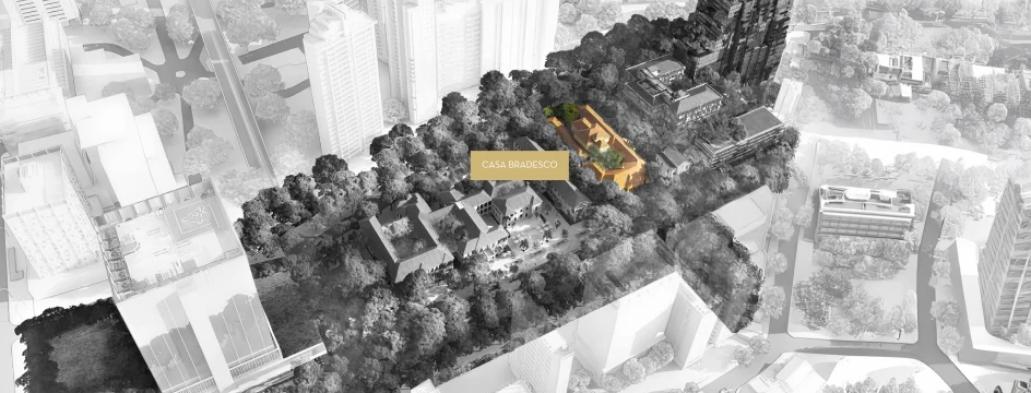 Mapa da Casa Bradesco